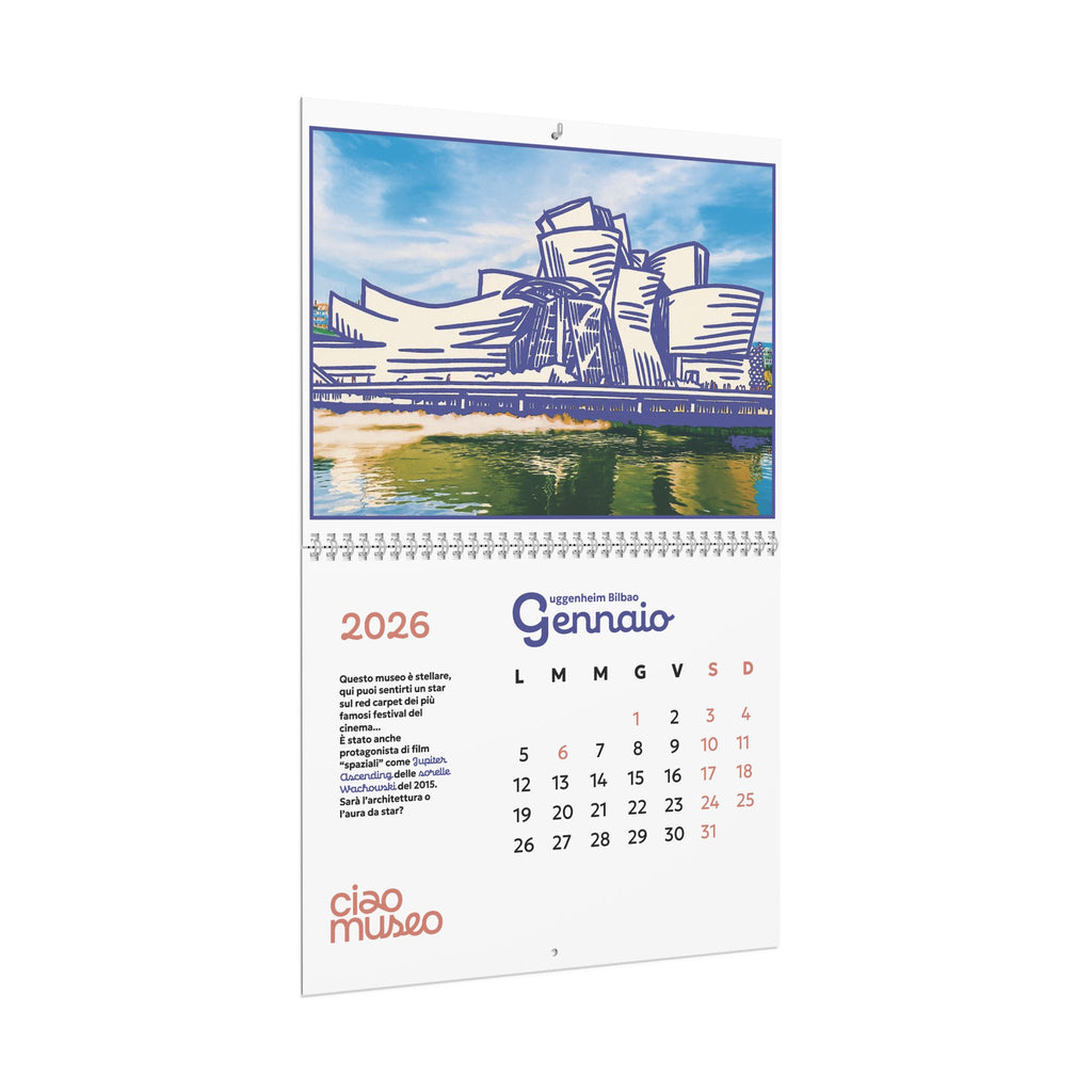 Calendario 2026 | CiaoMuseo
