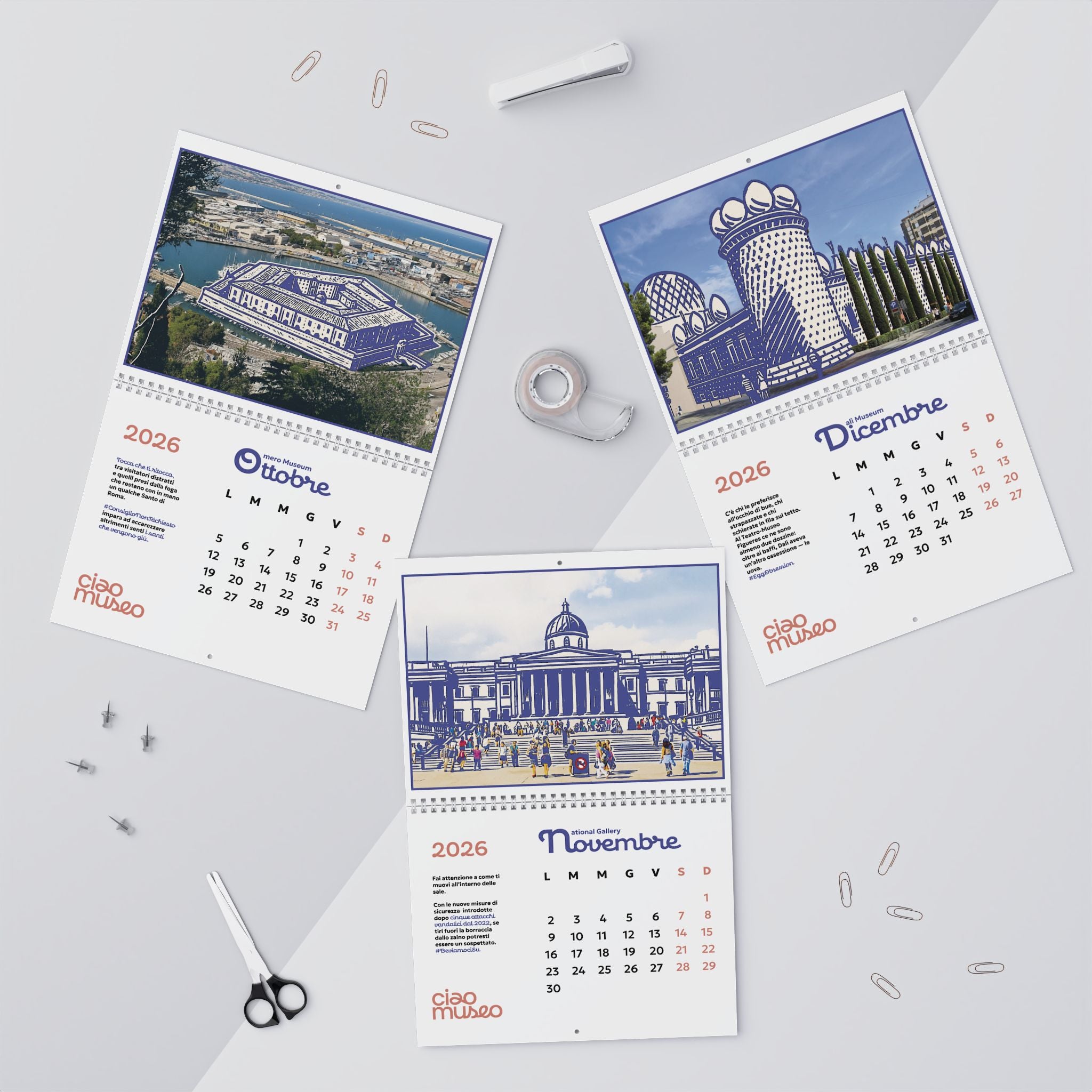 Calendario 2026 | CiaoMuseo