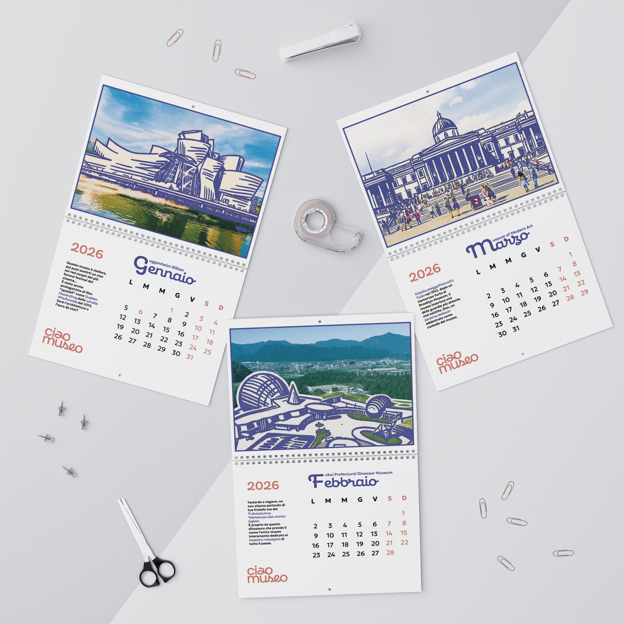 Calendario 2026 | CiaoMuseo