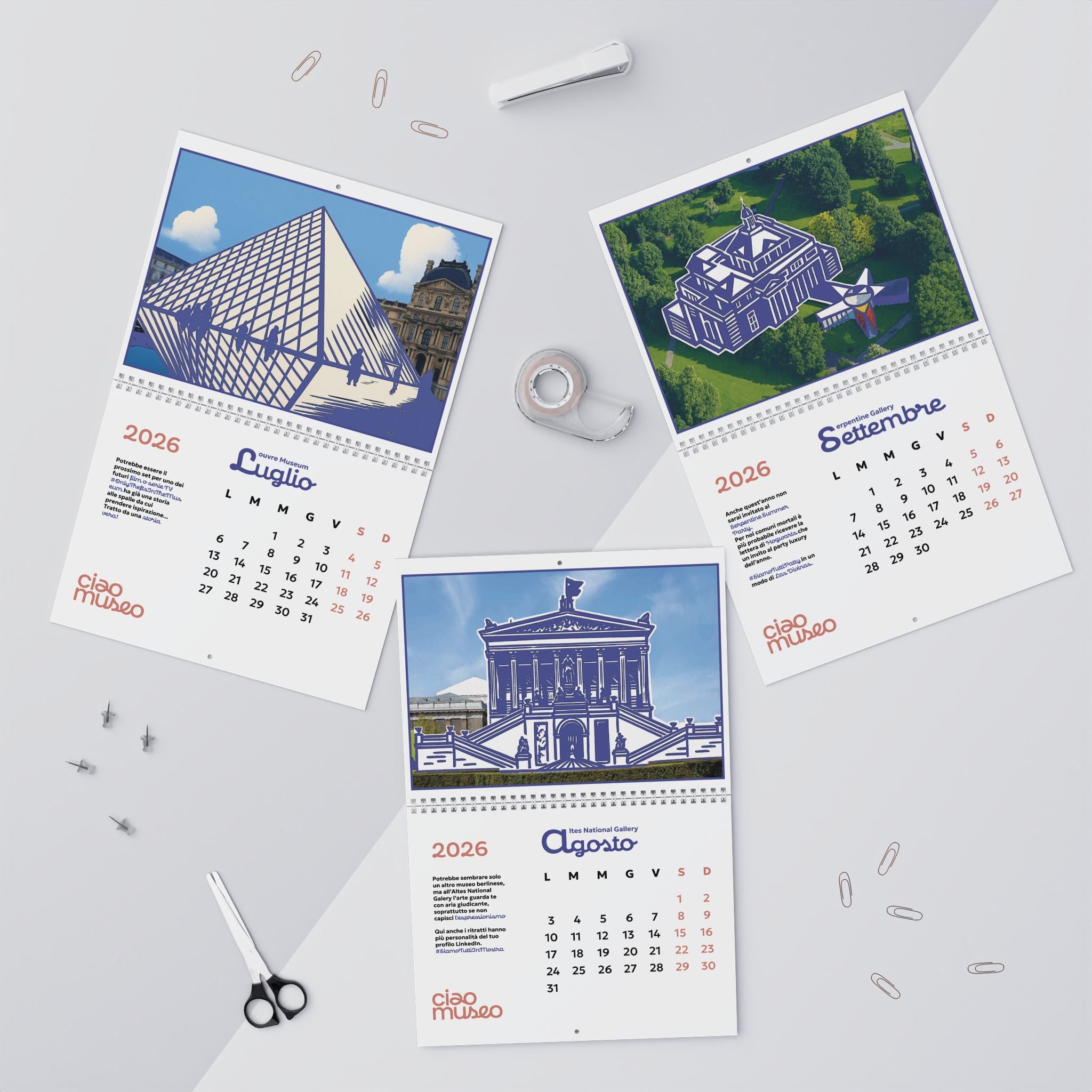 Calendario 2026 | CiaoMuseo