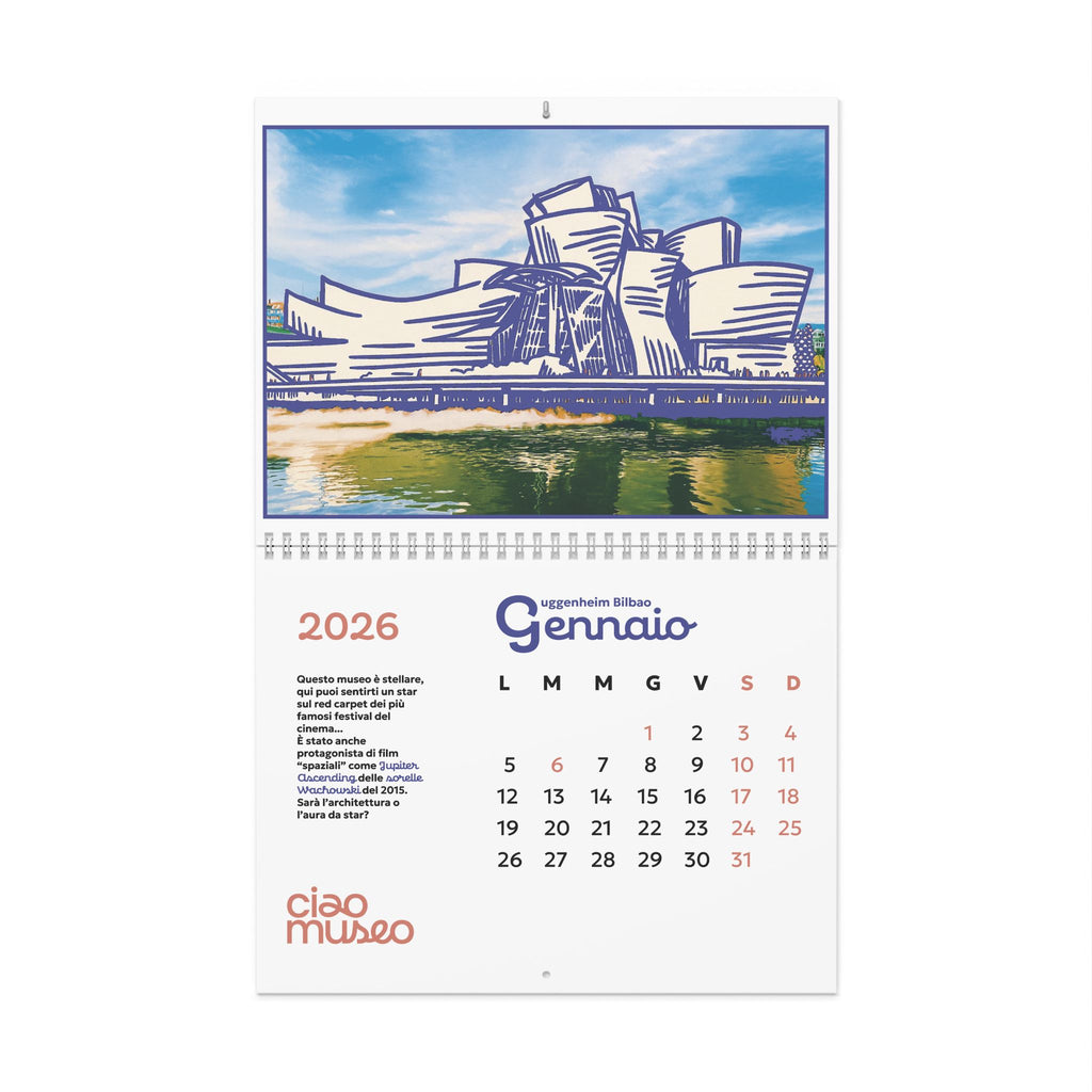 Calendario 2026 | CiaoMuseo