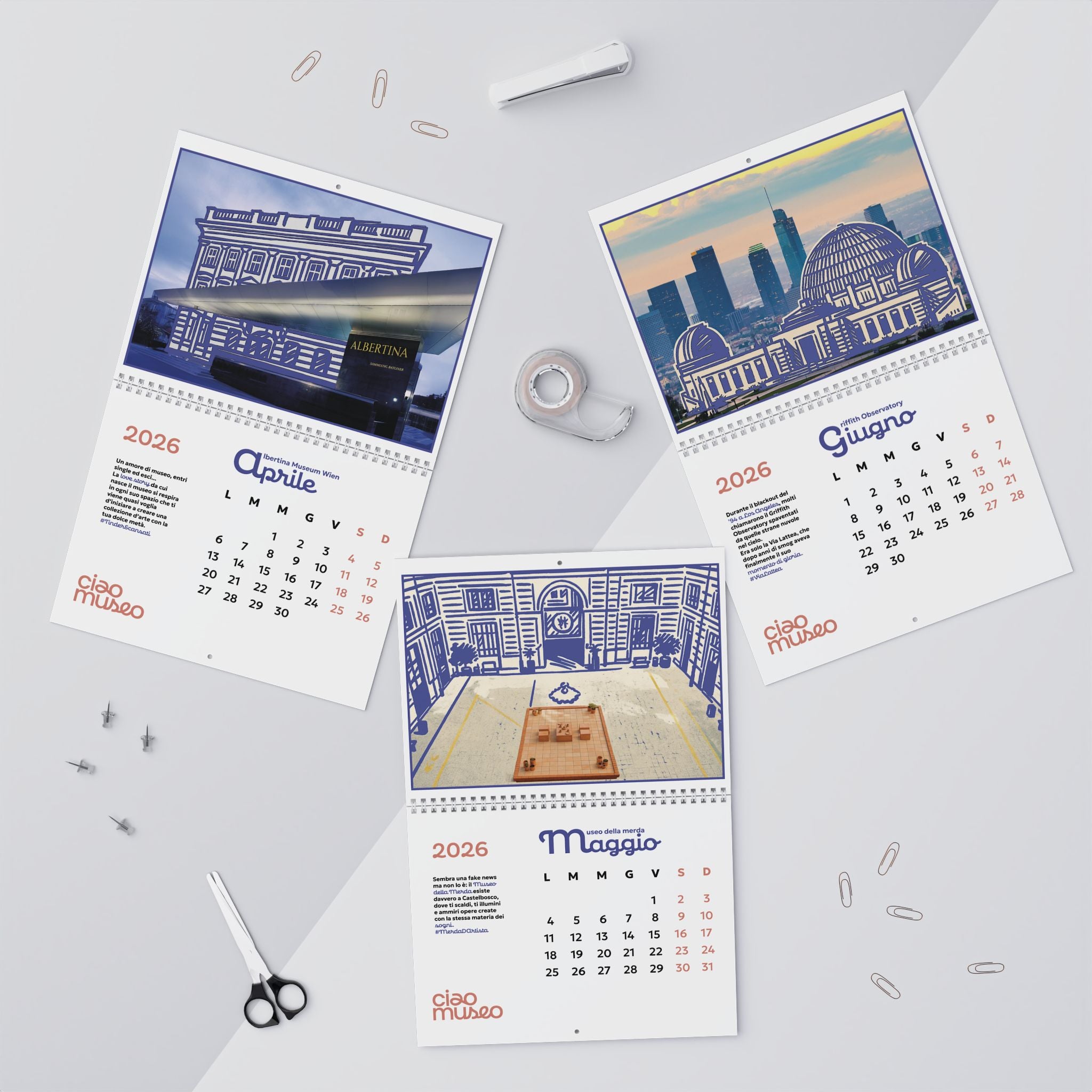 Calendario 2026 | CiaoMuseo